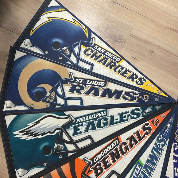 1990s or 2000s NFL Team Pennant Collection. 13‎ Pennants. Made in USA Wincraft. - Picture 5 of 12